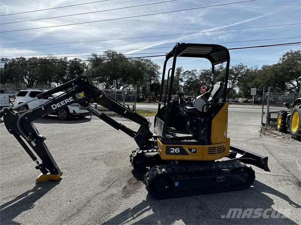 John Deere 26 P Miniexcavadoras