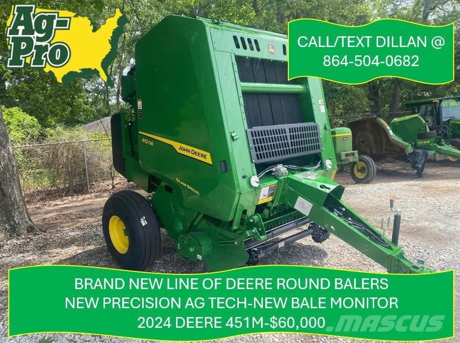 John Deere 451M Empacadoras circular