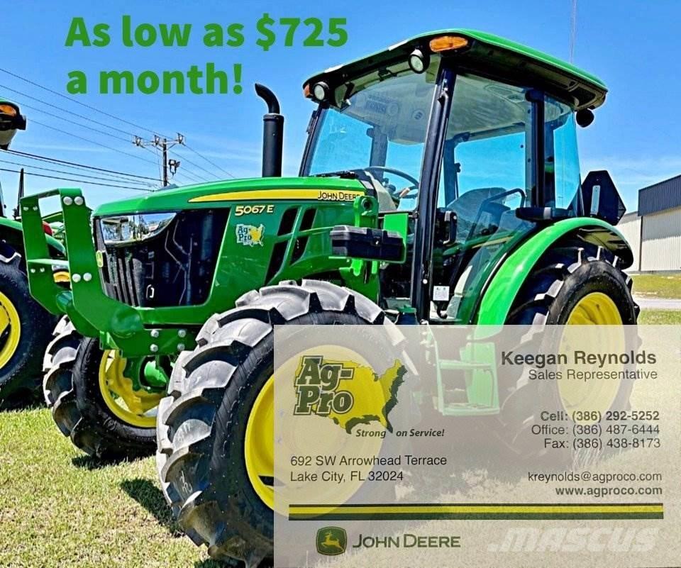 John Deere 5067E Tractores