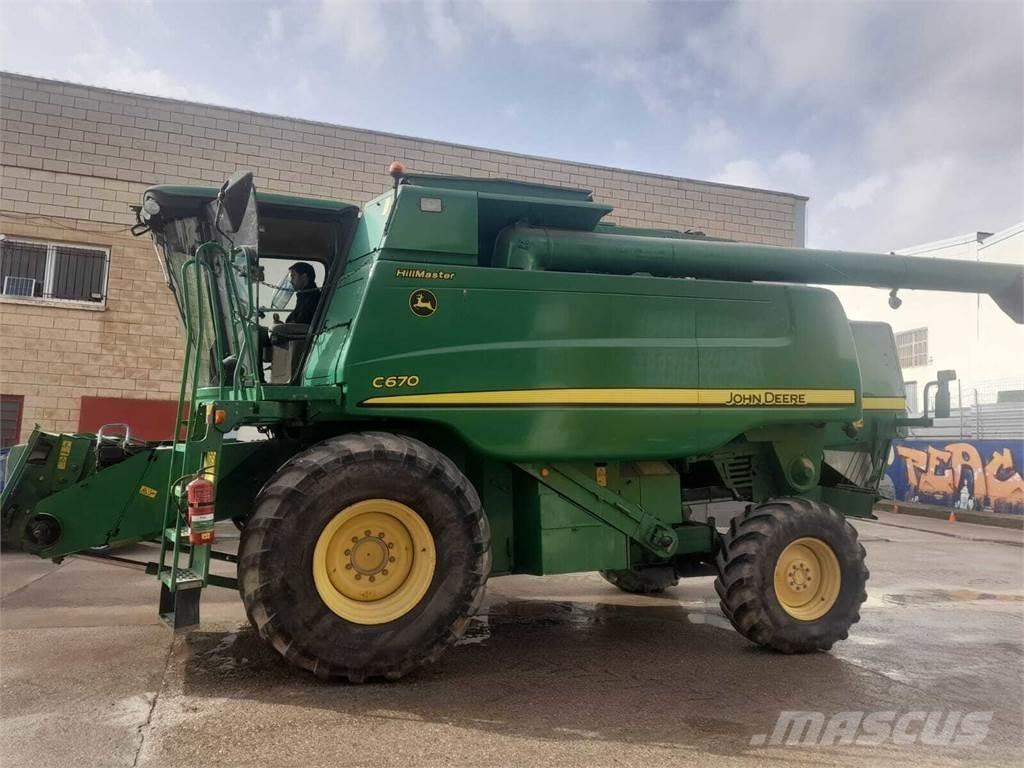 John Deere C670 Cosechadoras combinadas
