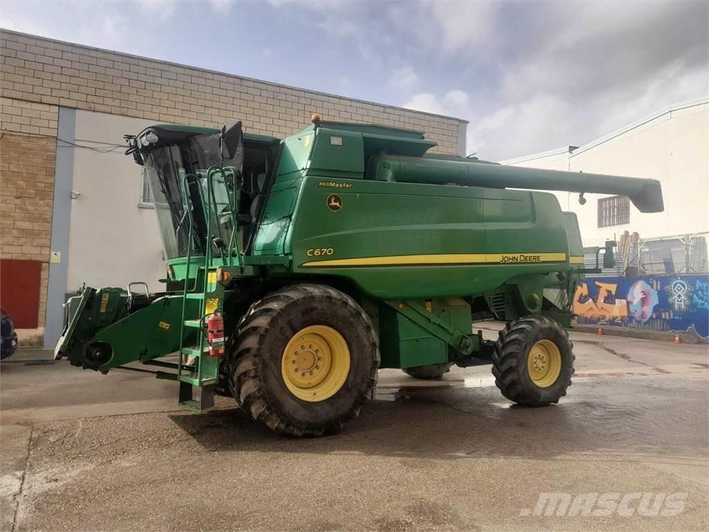 John Deere C670 Cosechadoras combinadas