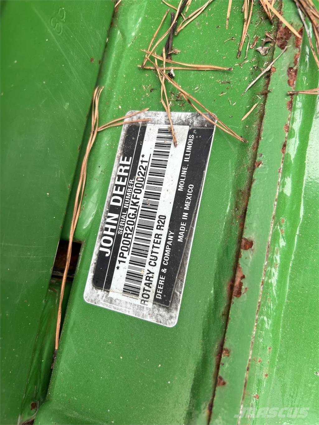 John Deere r20 Desmenuzadoras, cortadoras y desenrolladoras de pacas