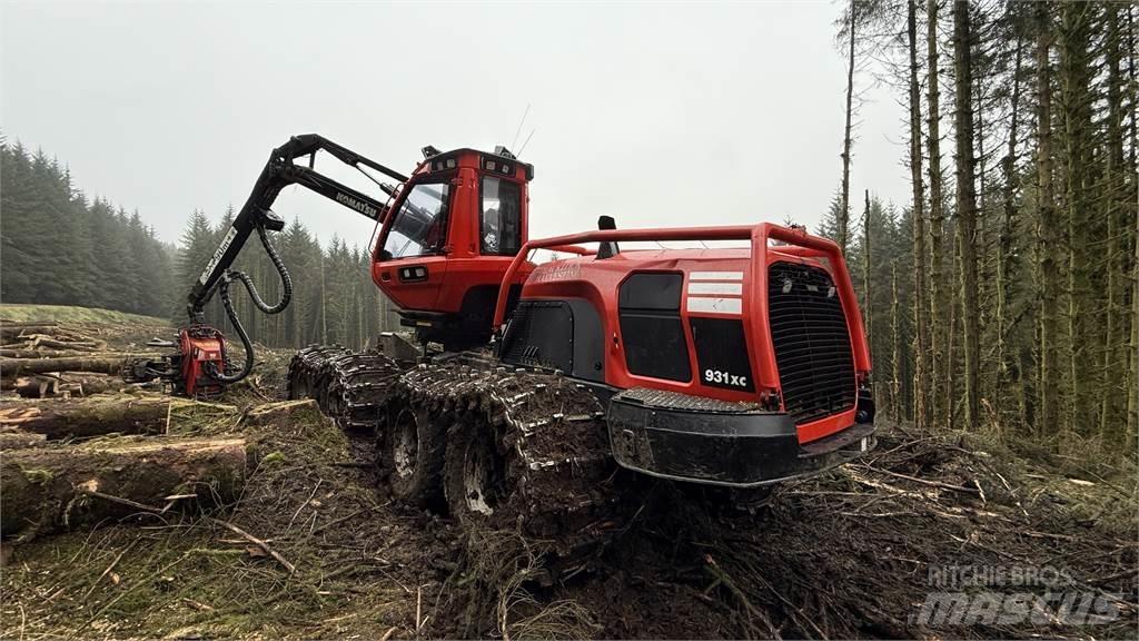 Komatsu 931XC Cosechadoras