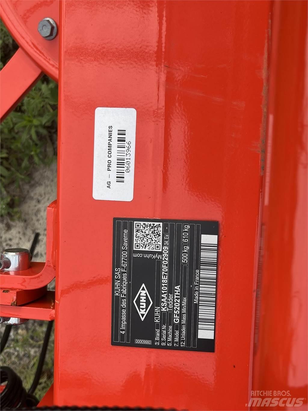 Kuhn GF5202THA Rastrilladoras y rastrilladoras giratorias