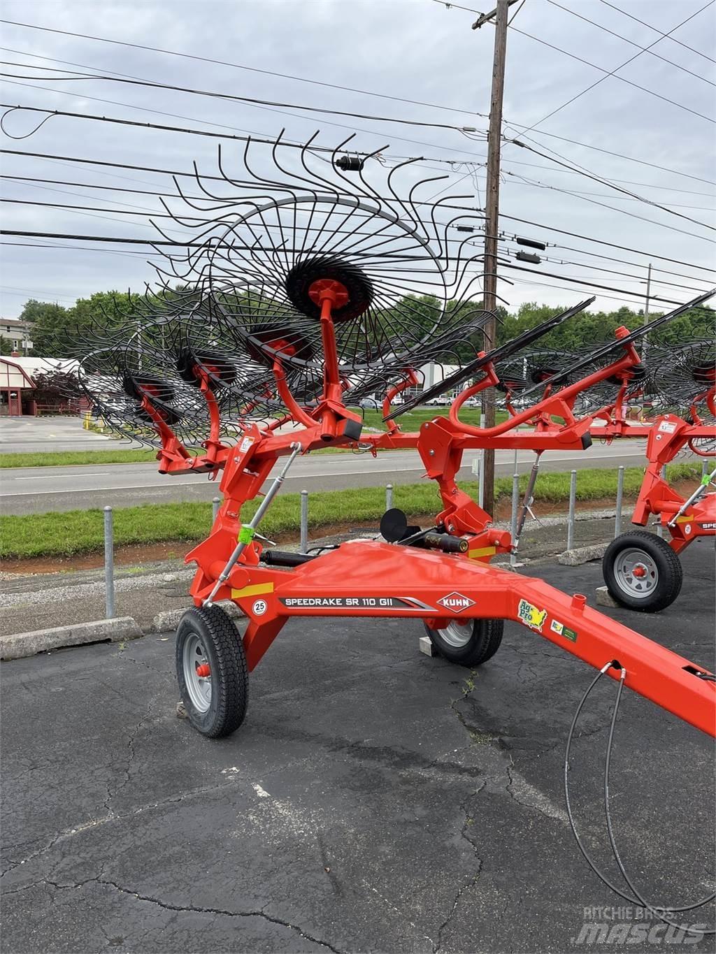 Kuhn SR110 Rastrilladoras y rastrilladoras giratorias