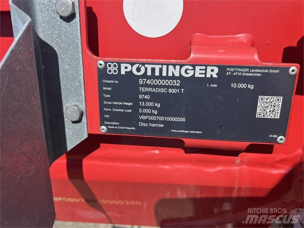 Pöttinger 8001t Gradas de discos