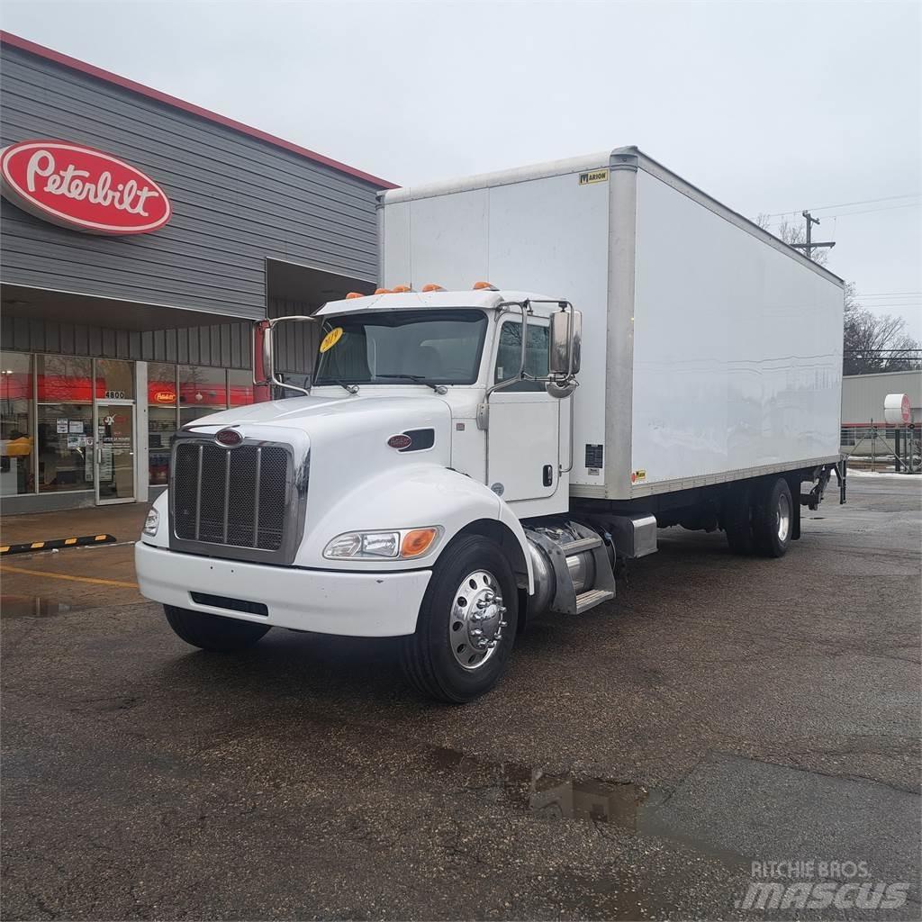 Peterbilt 337 Camiones con caja de remolque