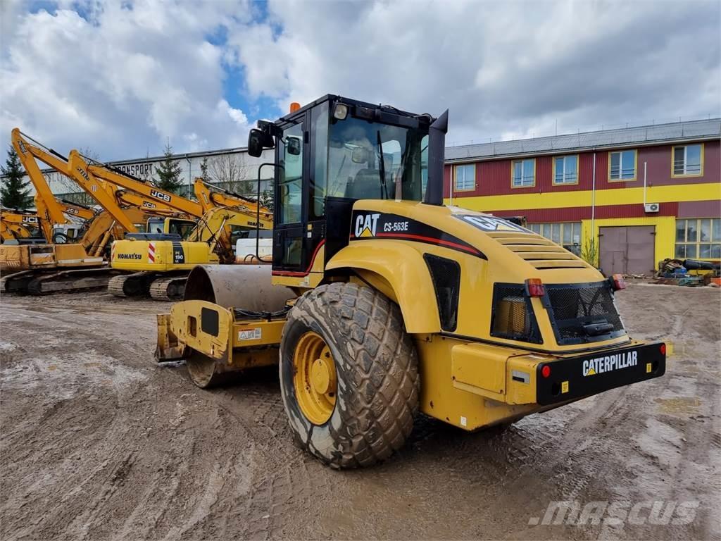 CAT CS 563E Rodillos de un solo tambor
