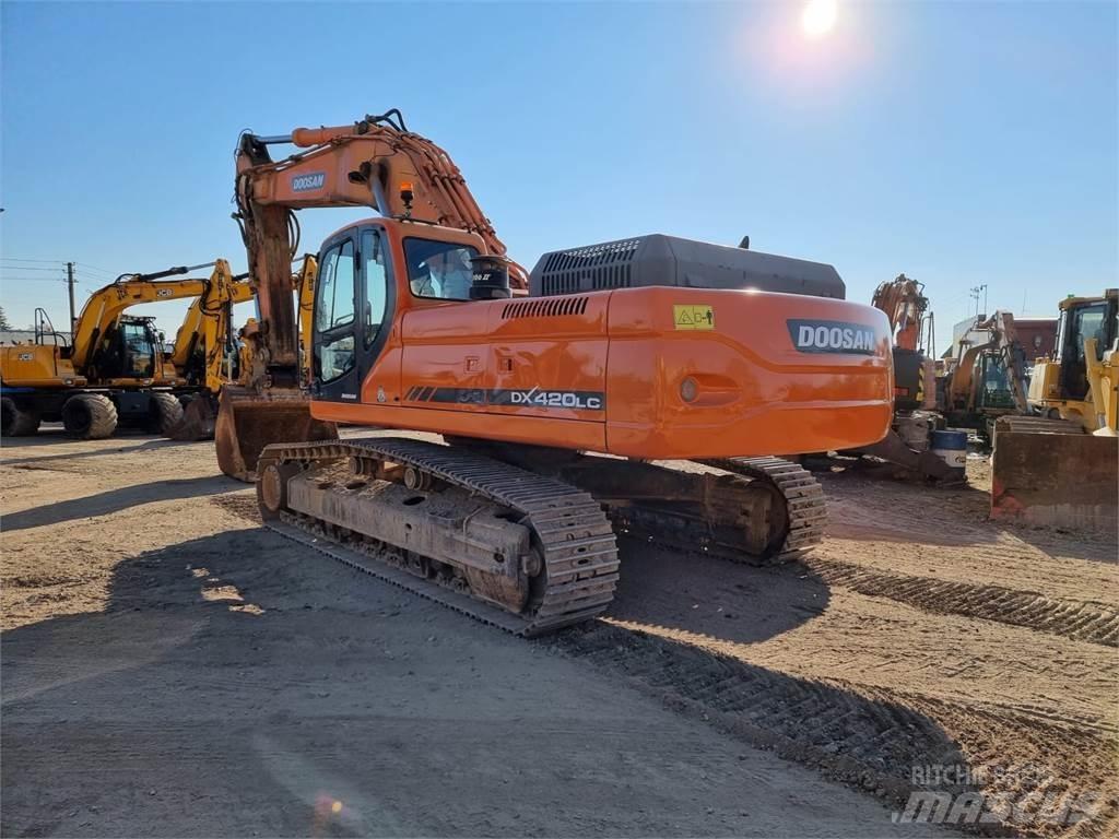 Doosan DX420LC Excavadoras sobre orugas