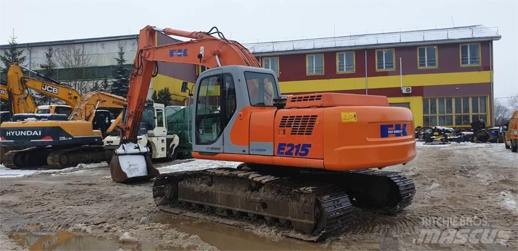 Kobelco E215LC Excavadoras sobre orugas