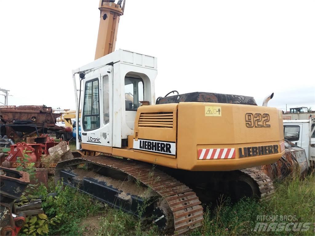 Liebherr 922HDS Excavadoras sobre orugas