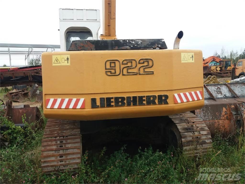 Liebherr 922HDS Excavadoras sobre orugas