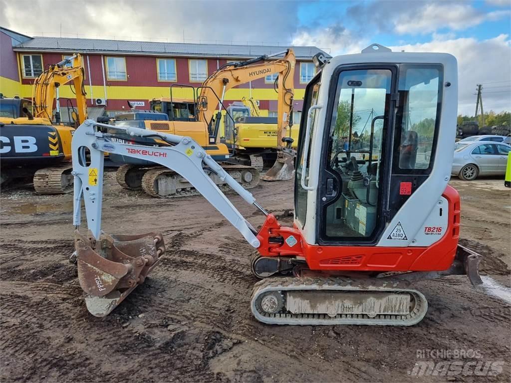 Takeuchi TB216 Miniexcavadoras