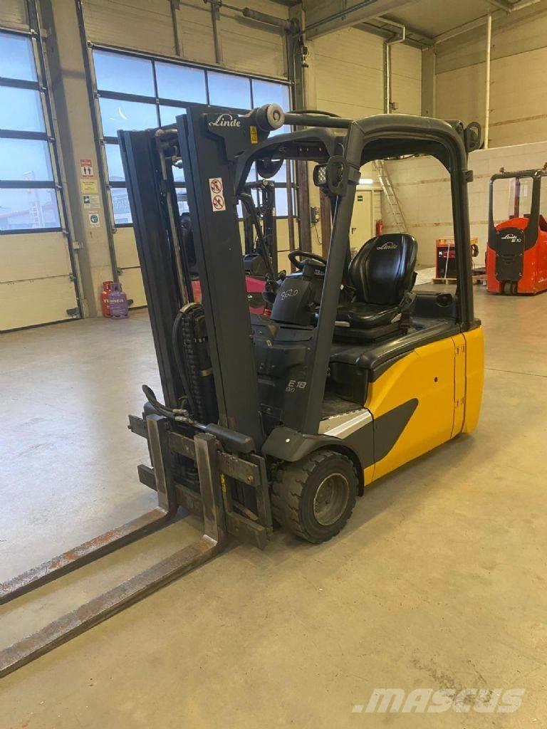Linde E 18 L-02 Carretillas de horquilla eléctrica