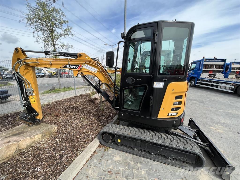 Sany SY 26 U Miniexcavadoras