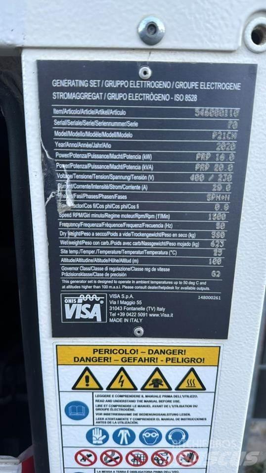 Visa P21CK Otros Generadores