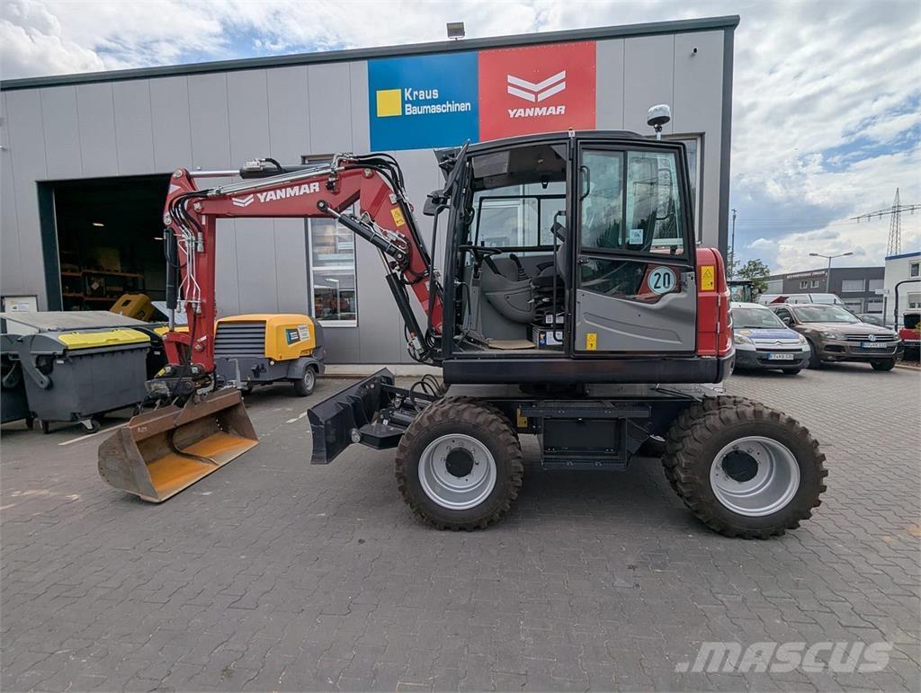Yanmar B 75 W Excavadoras de ruedas