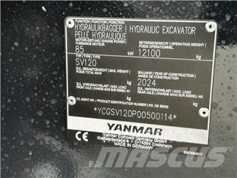 Yanmar SV120 Excavadoras sobre orugas