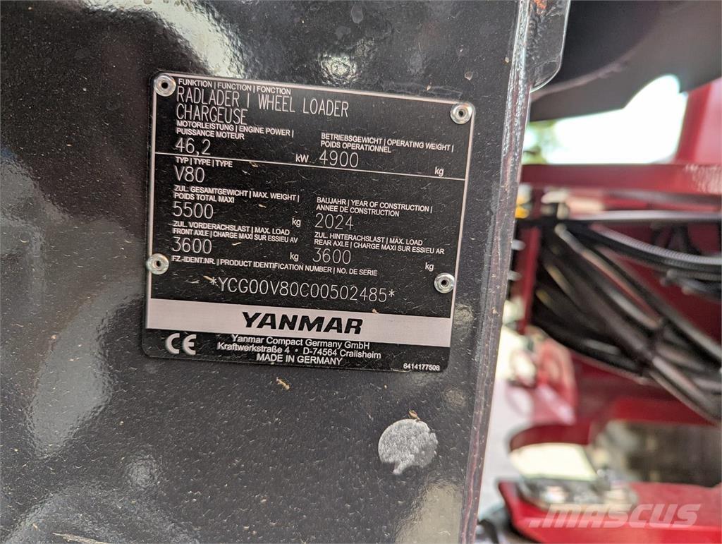 Yanmar V 80 Miniexcavadoras