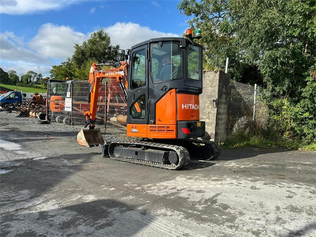 Hitachi 2019 ZX26U-6 Excavadoras sobre orugas