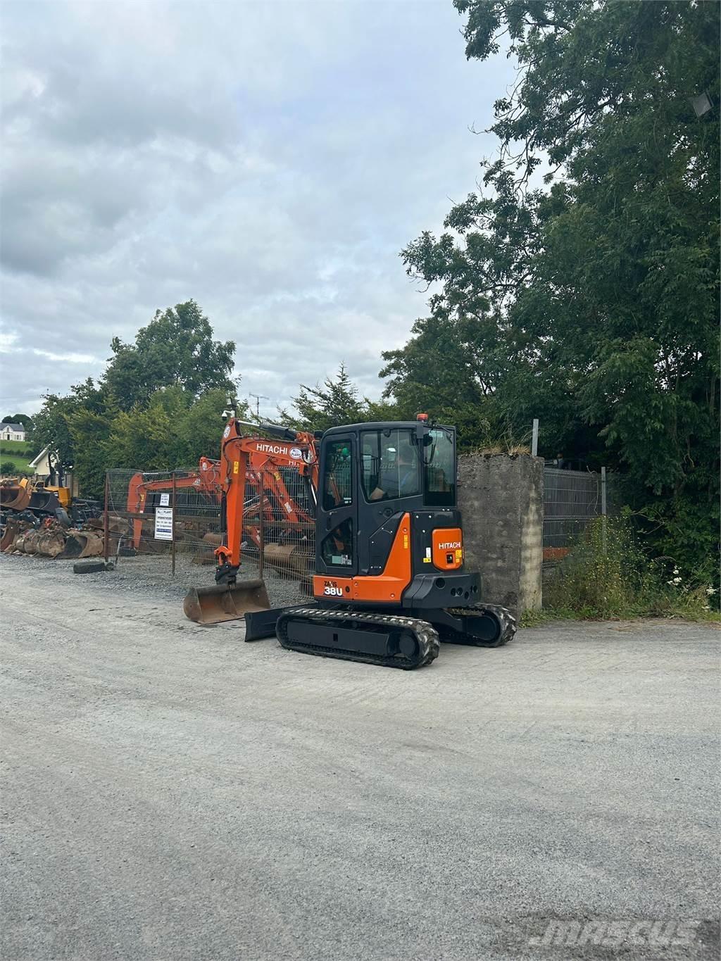 Hitachi ZX38U-6 Excavadoras sobre orugas