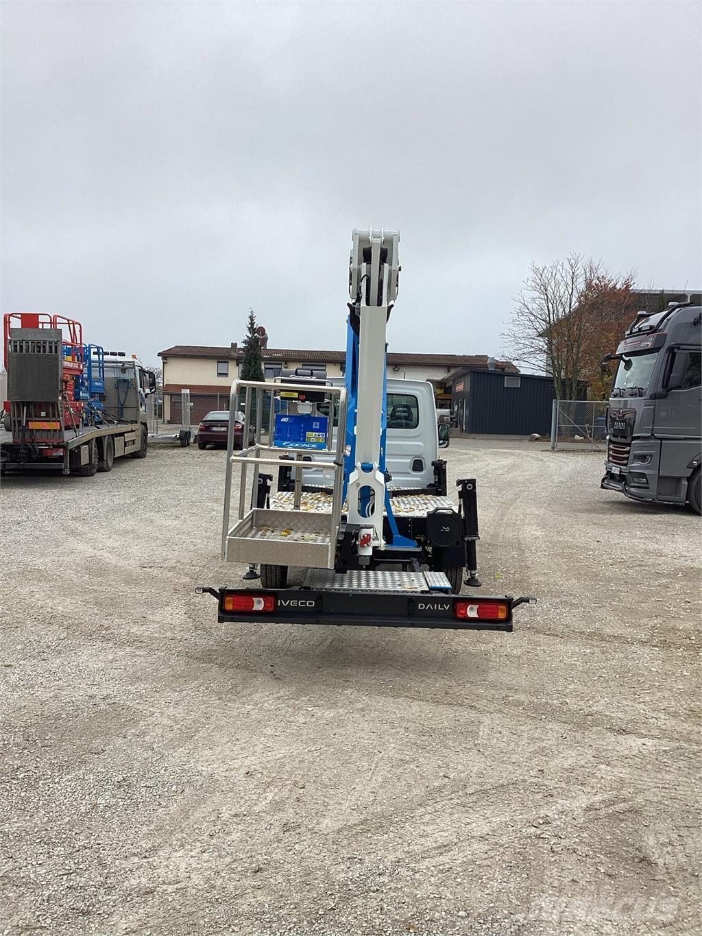 Socage 20TJ-Speed Plataformas sobre camión