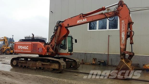Atlas 1704LC Excavadoras sobre orugas