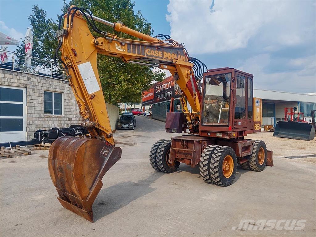 Case Poclain 688P Excavadoras de ruedas