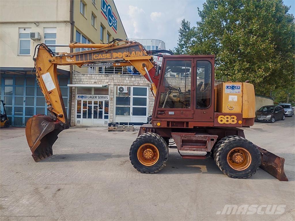 Case Poclain 688P Excavadoras de ruedas