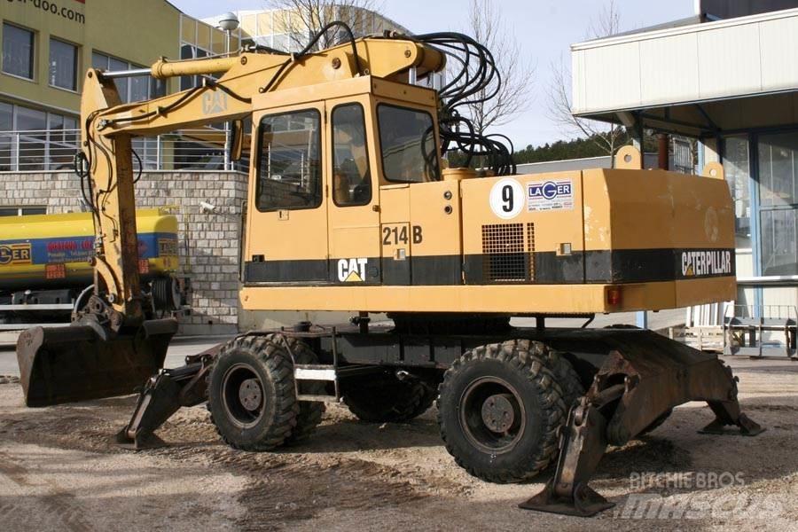 CAT 214B Excavadoras de ruedas