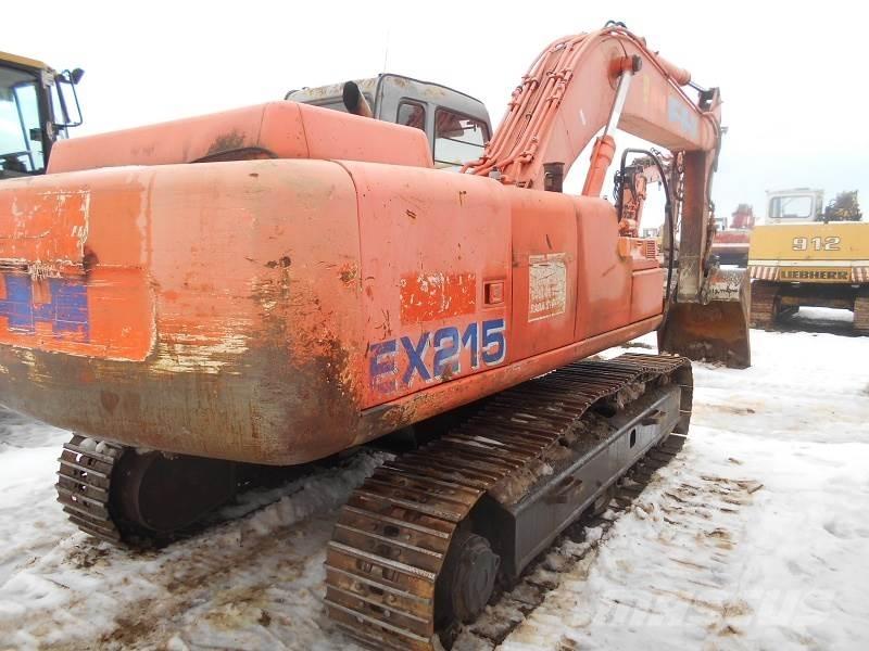 Fiat-Hitachi EX 215 Excavadoras sobre orugas