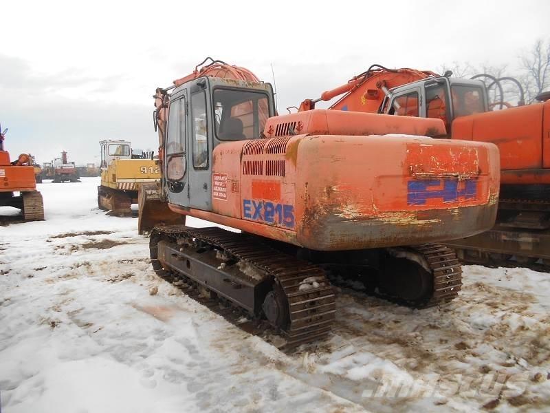 Fiat-Hitachi EX 215 Excavadoras sobre orugas