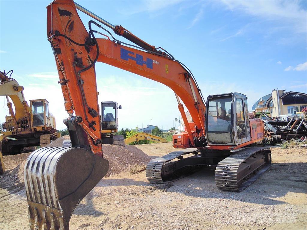 Fiat-Hitachi EX215 Excavadoras sobre orugas