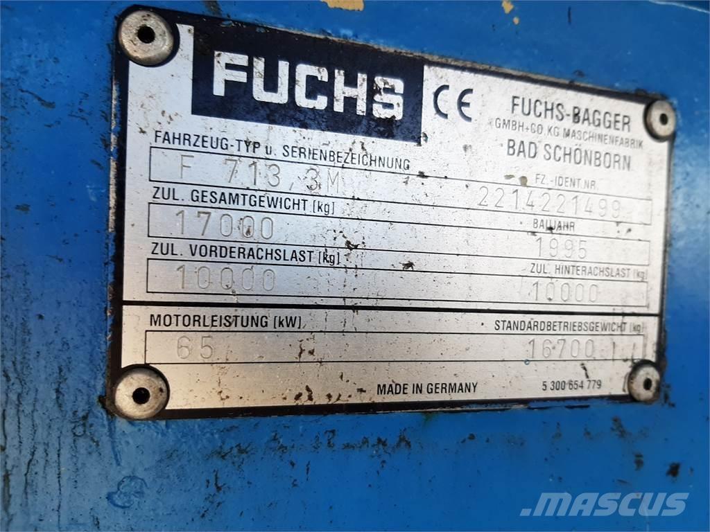 Fuchs F 713,3M Manejadores de residuos industriales