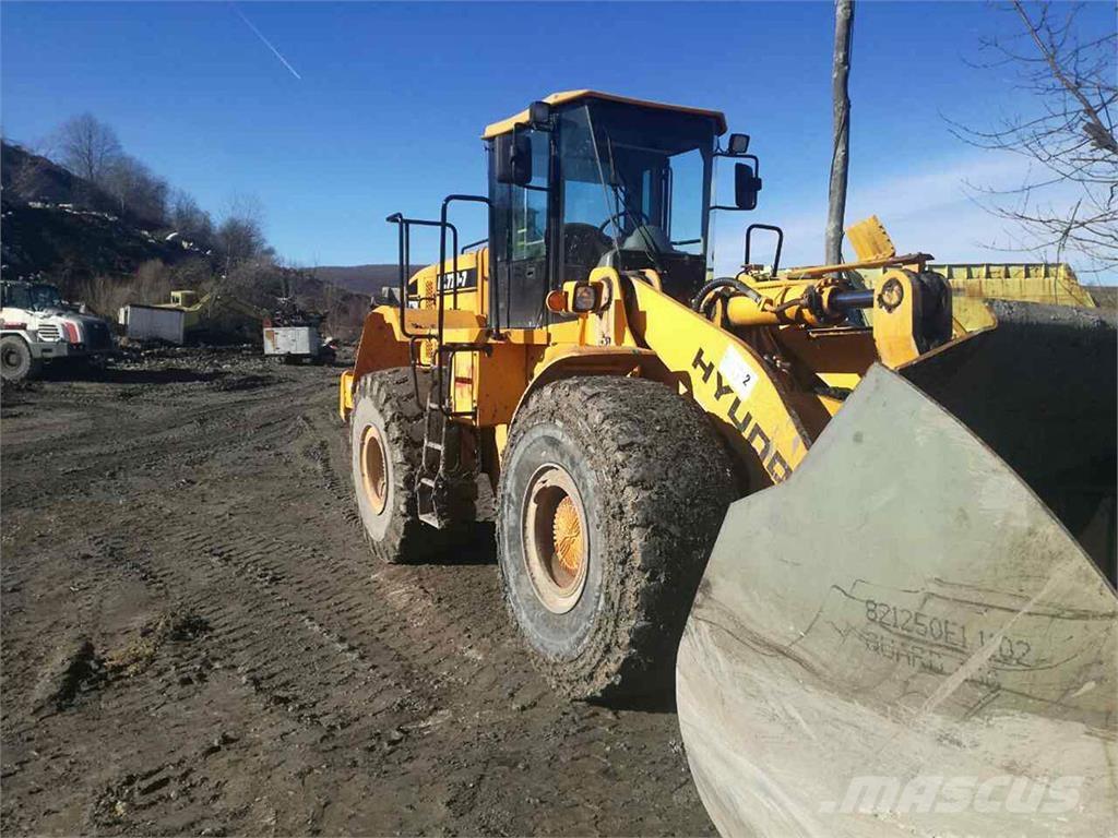 Hyundai HL770-7 Cargadoras sobre ruedas