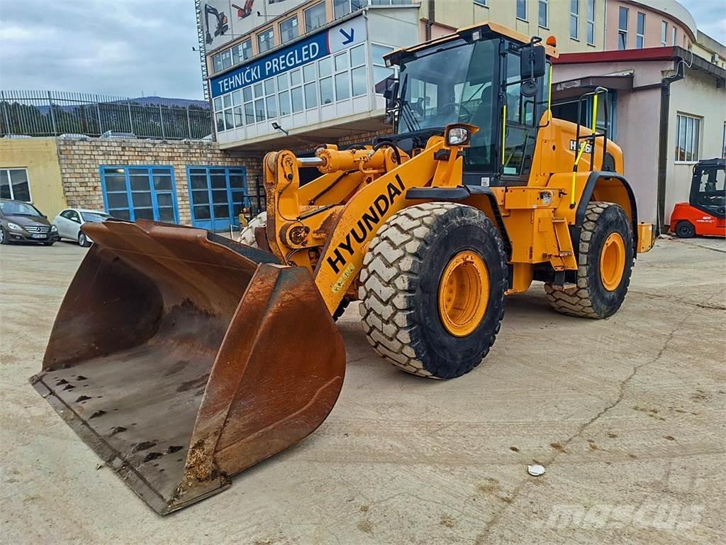 Hyundai HL960 Cargadoras sobre ruedas