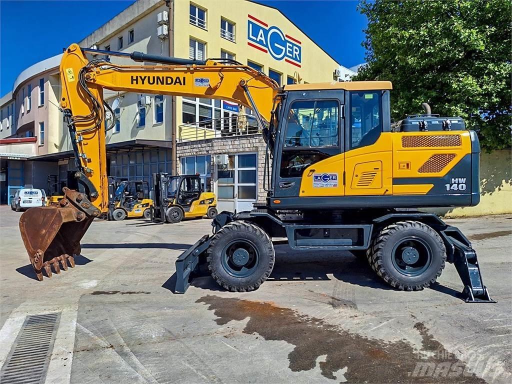 Hyundai HW140 Excavadoras de ruedas