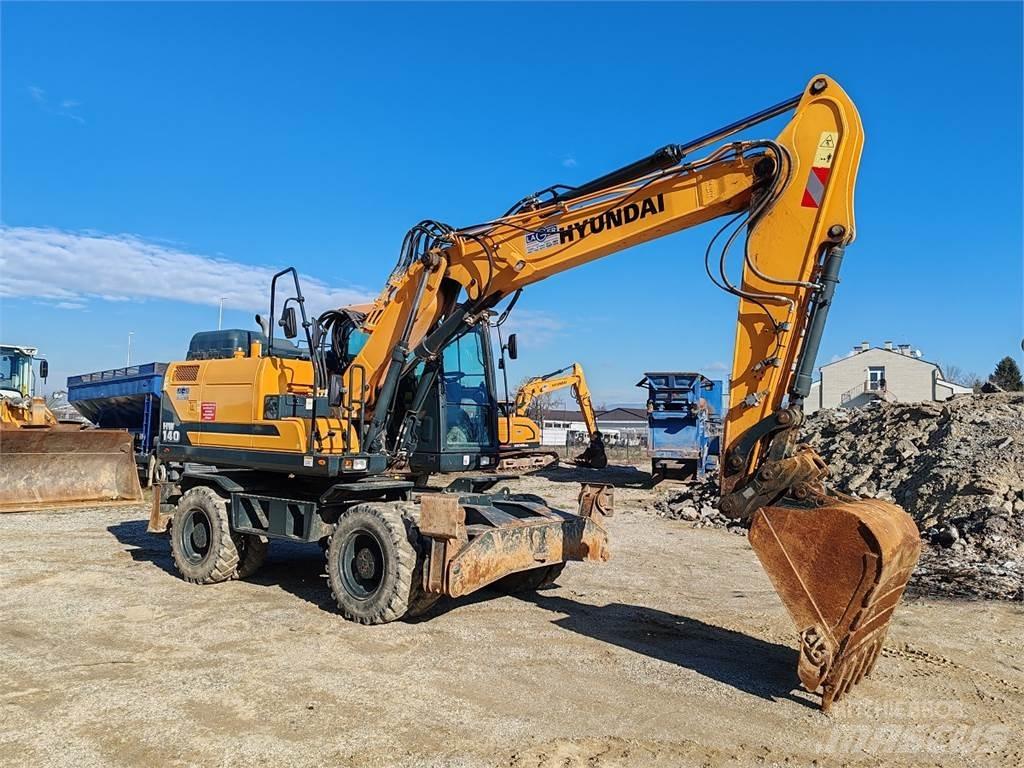 Hyundai HW140 Excavadoras de ruedas