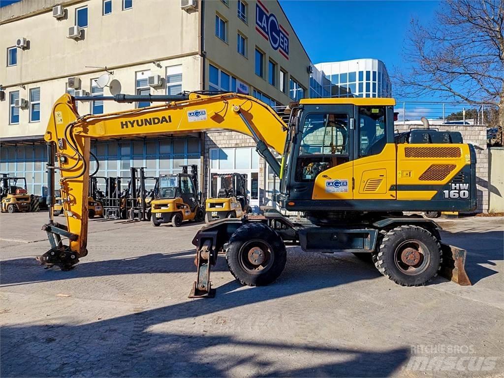 Hyundai HW160 Excavadoras de ruedas