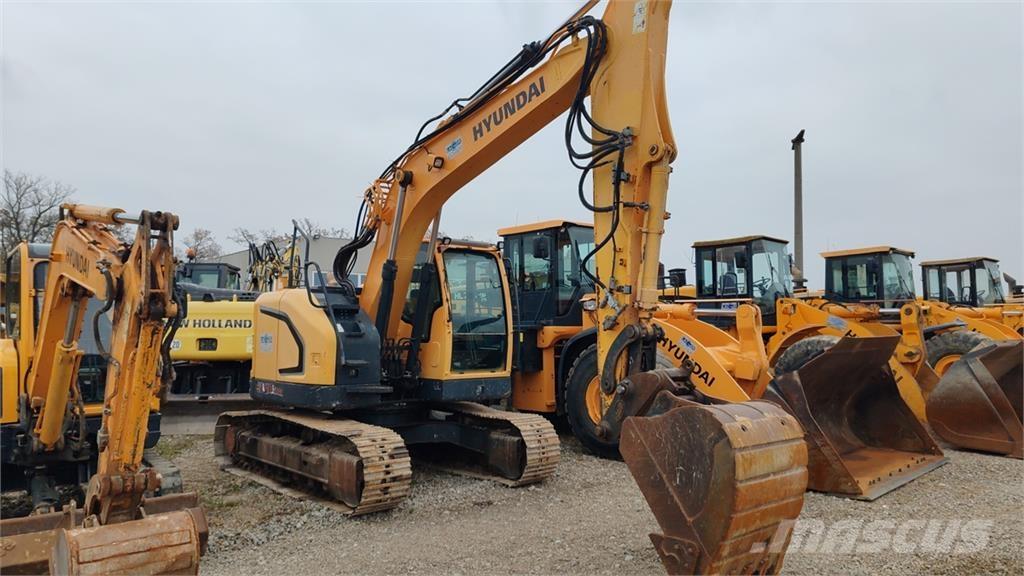 Hyundai HX145LCR Excavadoras sobre orugas