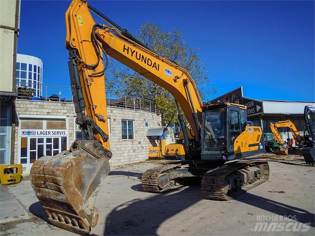 Hyundai HX220L Excavadoras sobre orugas