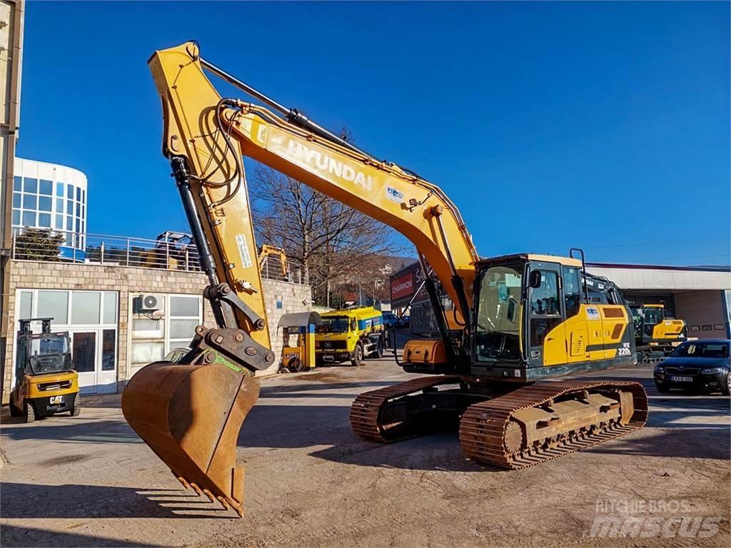 Hyundai HX220L Excavadoras sobre orugas