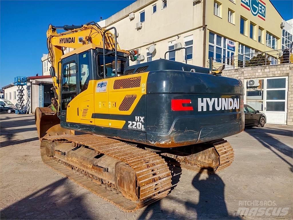 Hyundai HX220L Excavadoras sobre orugas