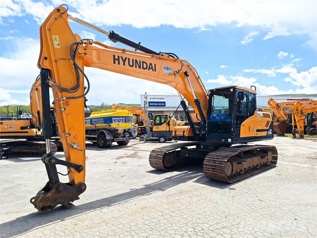 Hyundai HX220L Excavadoras sobre orugas
