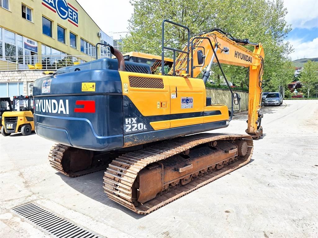 Hyundai HX220L Excavadoras sobre orugas