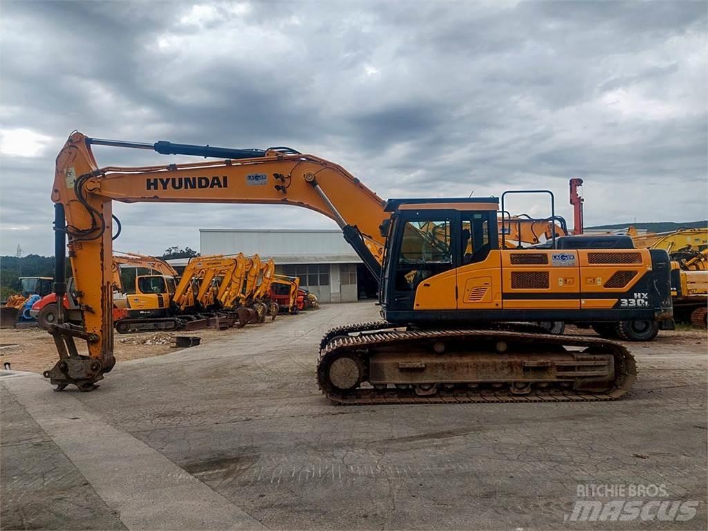 Hyundai HX330L Excavadoras sobre orugas