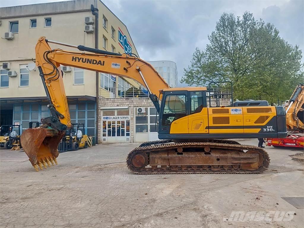 Hyundai HX330L Excavadoras sobre orugas
