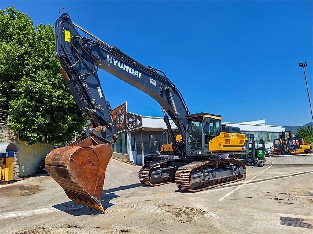 Hyundai HX520L Excavadoras sobre orugas