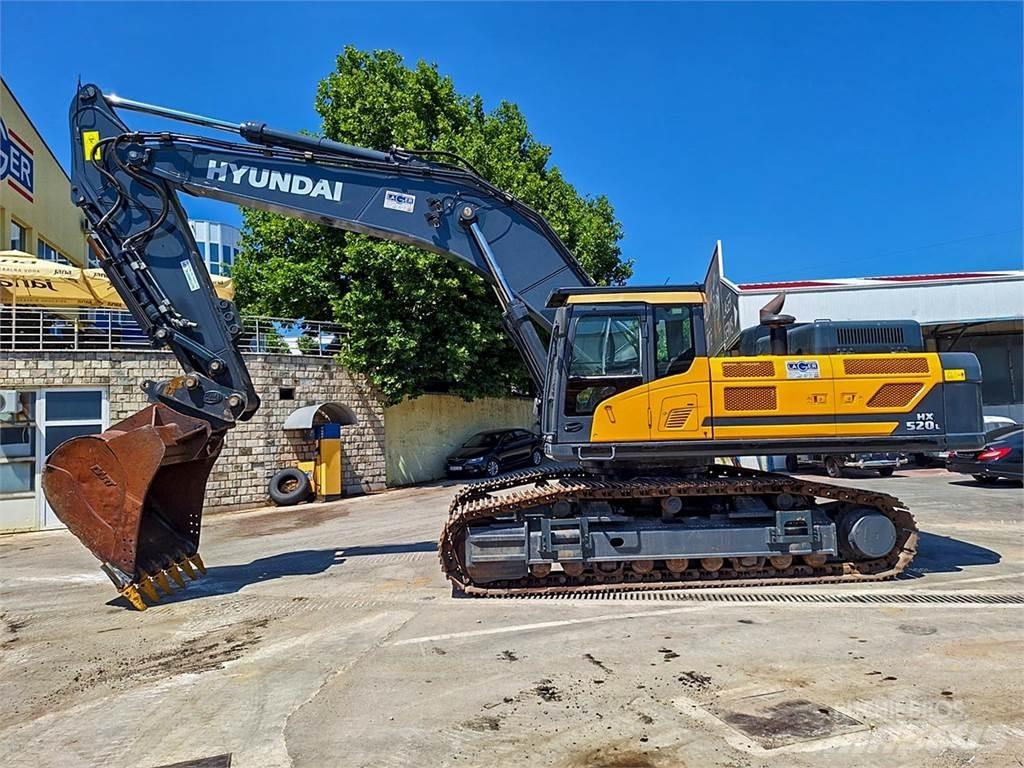 Hyundai HX520L Excavadoras sobre orugas