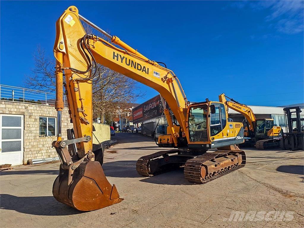 Hyundai R250NLC-9 Excavadoras sobre orugas